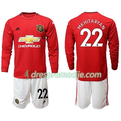 Manchester United Dres Mkhitaryan 22 Dječji Domaći 2019/2020 Dugim Rukavima Manchester United Dres Mkhitaryan 22 Dječji Domaći 2019/2020 Dugim Rukavima